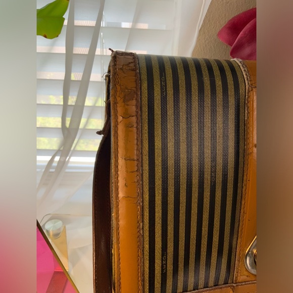 Vintage Leather FENDI PROJECT BAG - Picture 7 of 11